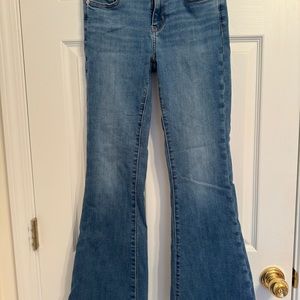 American Eagle Outfitters Blue Flare Jeans